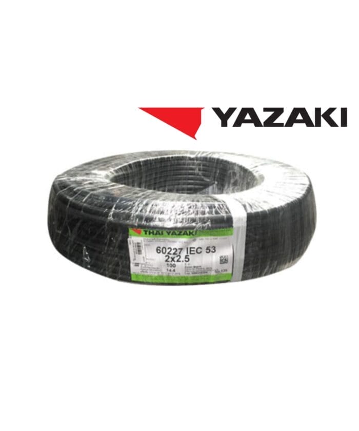สายไฟ IEC53 (VCT) 2-4c x 2.5mm. Thai Yazaki (1ม้วน=100ม.เต็ม) - Image 1