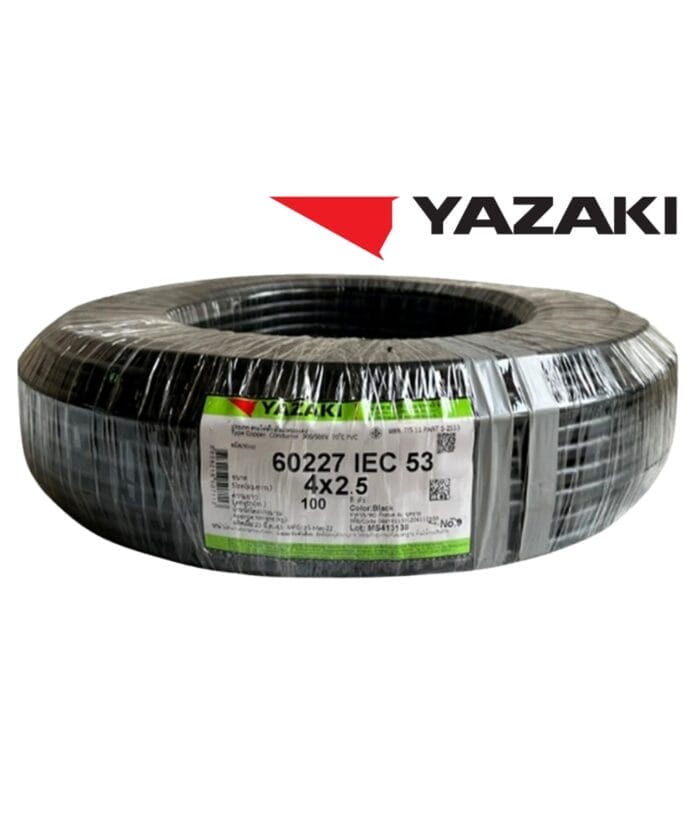 สายไฟ IEC53 (VCT) 2-4c x 2.5mm. Thai Yazaki (1ม้วน=100ม.เต็ม) - Image 4
