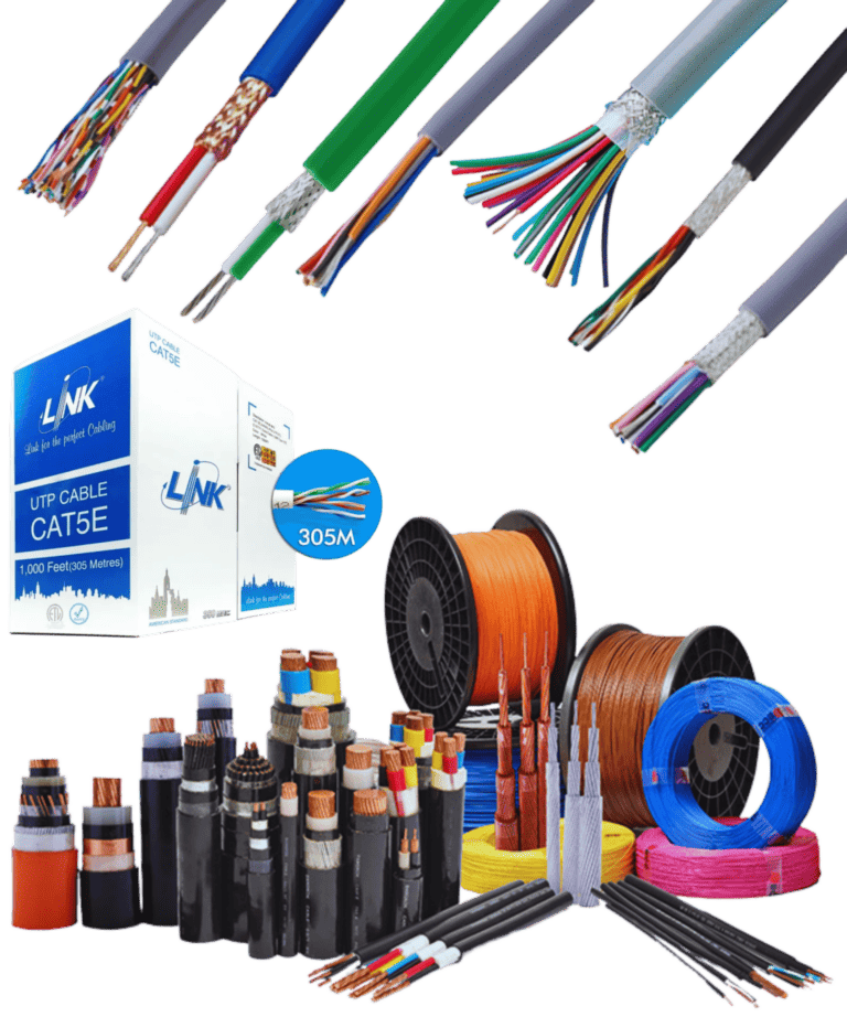 สายไฟ - สายแลน- สายคอนโทรล และอุปกรณ์
